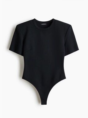 Wardrobe.NYC H&M SHOULDER-PAD BODYSUIT